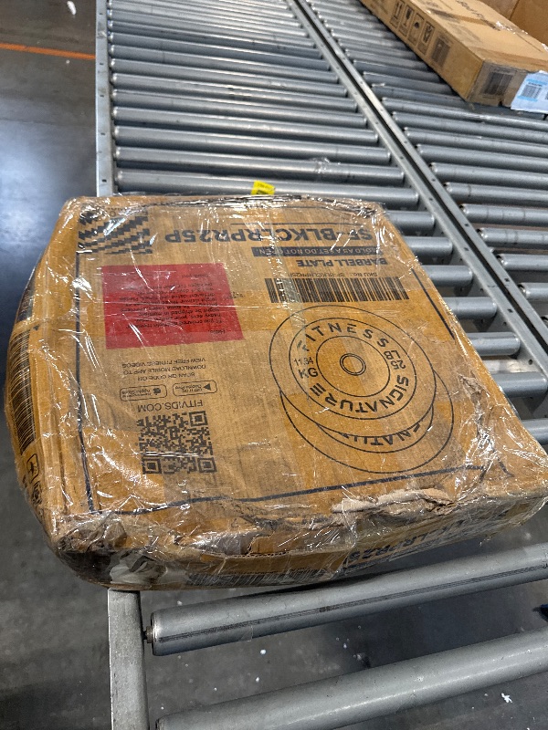 Photo 1 of *-* TWO 25LBS PLATES **
Fitvids Olympic 2" Bumper Plates Set Including