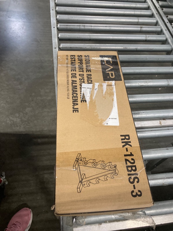 Photo 1 of ****ONLY THE RACK***** CAP Barbell 150 LB Coated 12-Sided Black Handle Dumbbell Weight Set with Vertical Rack