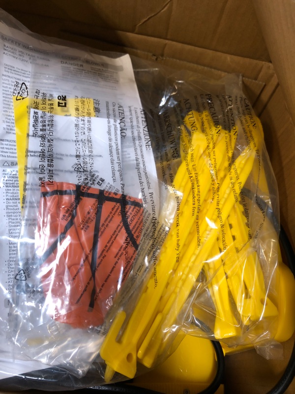 Photo 1 of ** similar to image, NOT EXACT**
Inflatable Water Slide Park, Bouncy Castle with Deep Pool, 191 x 157.5 x 100 Inch, Jumping Castle with Air Blower
