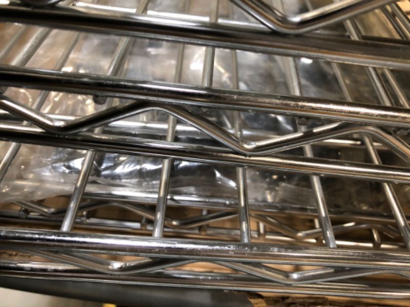 Photo 1 of ** FACTORY SEALED**
Whitmor 5 Tier Heavy Duty Shelving Unit, Metal Storage Shelves, 500 lbs Capacity per Shelf, Max 2500 lbs total, Easy Assembly Home Organizer for Pantry, Garage, Plant, 48"L x 18"W x 74"H