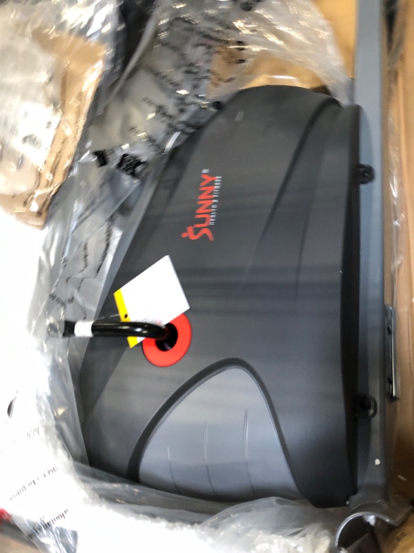 Photo 1 of ** FACTORY SEALED**
Sunny Health & Fitness Elliptical Recumbent Cardio Bike, Cross Trainer Cycle for Indoor Arm/Leg Home Exercise, Dual Stationary Handlebars Plus Easy Access Seat for Adults & Seniors w/App Connection