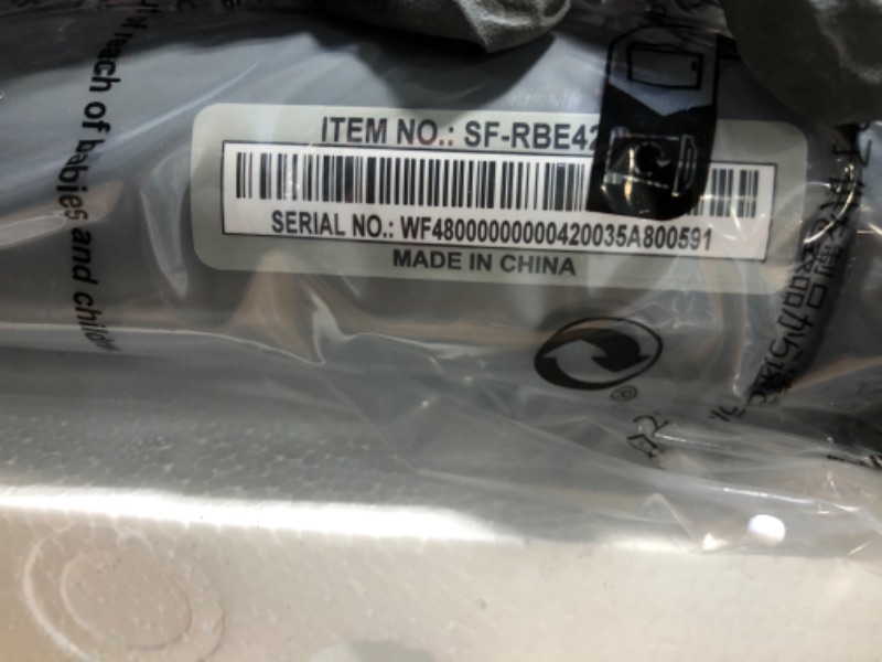 Photo 1 of ** FACTORY SEALED**
Sunny Health & Fitness Elliptical Recumbent Cardio Bike, Cross Trainer Cycle for Indoor Arm/Leg Home Exercise, Dual Stationary Handlebars Plus Easy Access Seat for Adults & Seniors w/App Connection