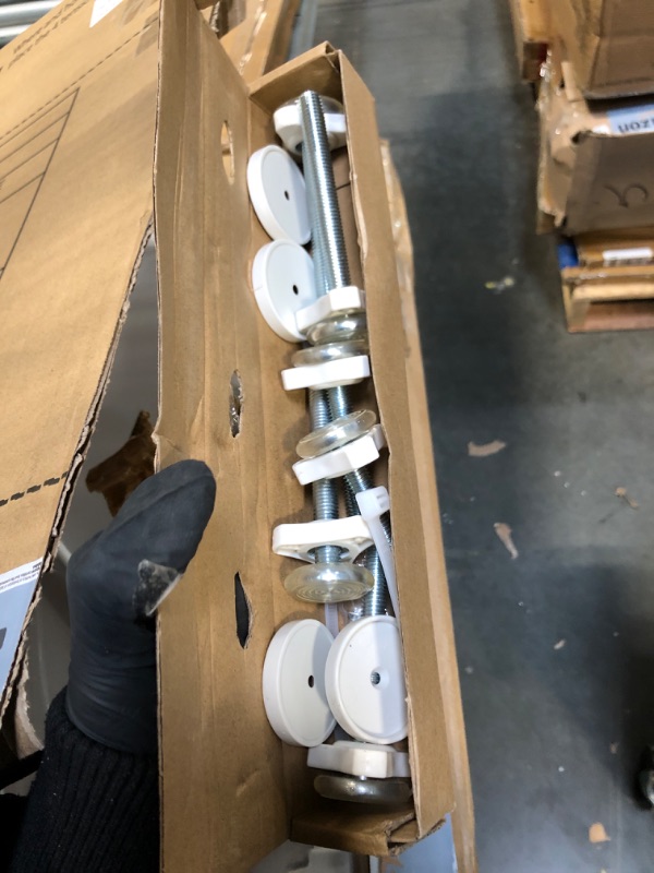 View 4 of ** MISSING INSTRUCTIONS**
AIKSIWAI Clear Baby Safety Gate for Stairs,29"-48" Wide, 30" Tall Pressure Mounted Acrylic Pet Gate, Easy Walk Through Auto Close Child Gate for Doorways and House,29.52-47.24"