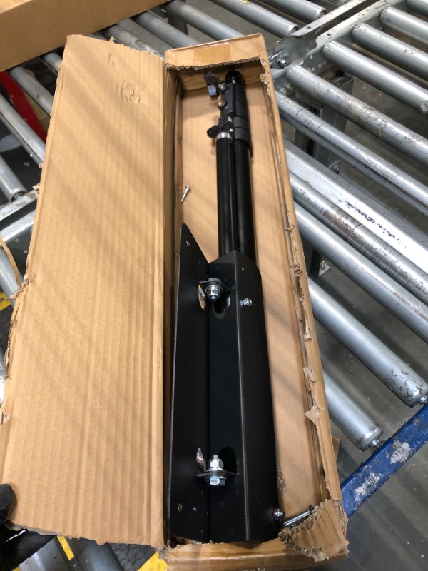 Photo 1 of **LOOSE HARDWARE**
Heorryn Wall Mount Triangle Boom Arm 4.3ft/133cm with 180°Flexible Rotation for Ring Light, Strobe Light, Monolight, Softbox, DSLR, Umbrella and Reflector