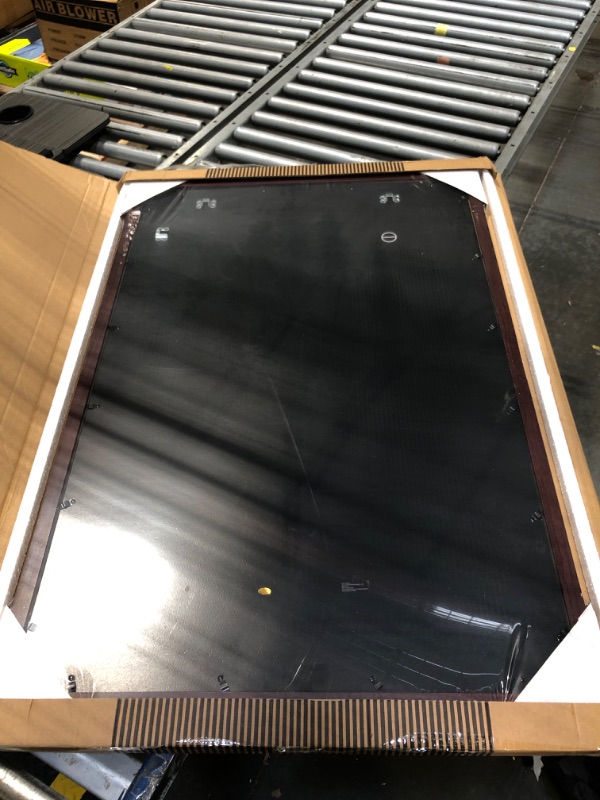 Photo 1 of ** FACTORY SEALED**
Americanflat 24x36 Poster Frame with Polished Plexiglass - Wide Picture Frames Made of Engineered Wood for Vertical or Horizontal Wall Display - Epic Collection - Mahogany