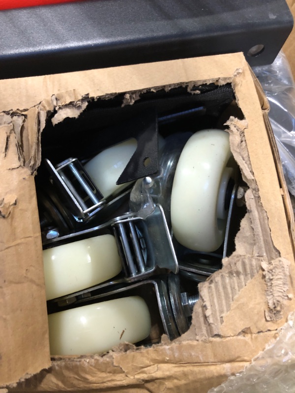 Photo 1 of ** MISSING INSTRUCTIONS**
Top Automotive Creeper,Engine Creeper with Adjustable Height 48" to 64", 400 LBS Capacity High Topside Creeper,4 Swivel Caster Wheels, Heavy Duty Foldable Creeper for Auto Repair and Maintenance