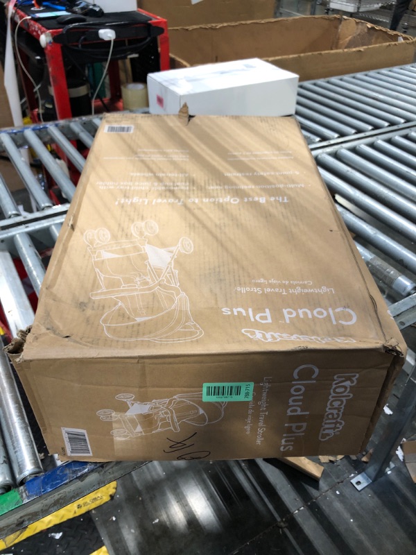 Photo 1 of ** FACTORY SEALED**
Kolcraft Cloud Plus Lightweight Umbrella Stroller for Toddlers with Reclining Seat, Large Storage Basket, Canopy, Infant & Parent Trays, Compact Fold for Summer Travel, Durable Frame, Slate Gray