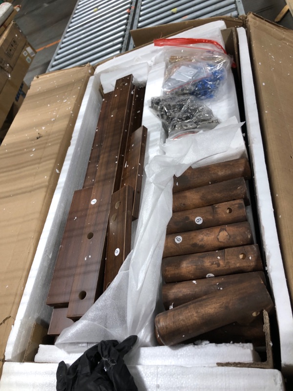 Photo 1 of ** MISSING INSTRUCTIONS**
Sideboard Buffet Set of 2, Accent Rattan Storage Cabinet with Doors
