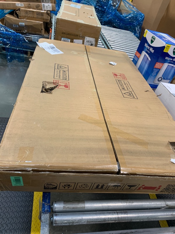 Photo 1 of *PARTIAL SET*
Vanity Desk with Mirror and LED Lights, 43'' W Makeup Vanity Desk with Power Outlet, 3 Color Modes, 7 Drawers Vanity Table with Chair, Dressing Table for Bedroom, Dressing Room