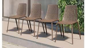 Photo 1 of *******RETAIL PRICE $250.00*******
Patio Chairs, 4 Pieces, Brown