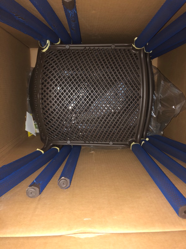 Photo 1 of *******RETAIL PRICE $250.00*******
Patio Chairs, 4 Pieces, Brown