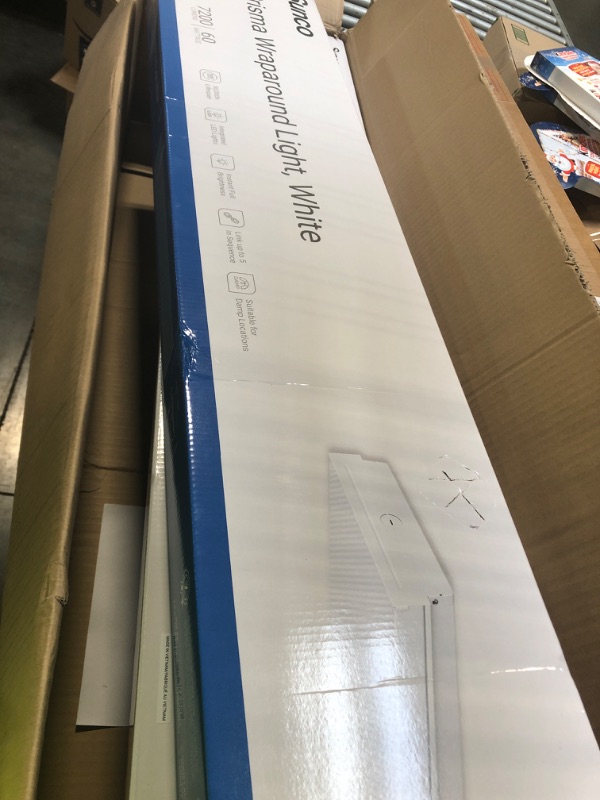 Photo 1 of ****4 8 IN PRISMA WRAPAROUND LIGHT WHITE 7200 LUMENES 60 WATTAGE*******