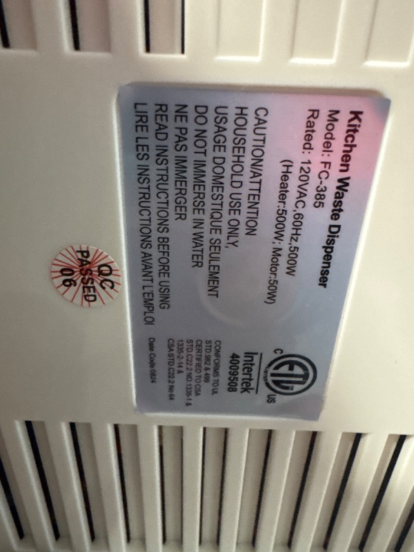 Photo 1 of *********TURNS ON PERFECTLY******* 4L Electric Composter for Kitchen, Compost Bin for Countertop with Auto-Cleaning/Odor-Free/LED Display, Turn Kitchen Waste to Dry Compost Fertilizer, Indoor/Outdoor Compost Machine