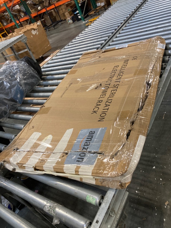 Photo 1 of **UNKNOWN MISSING PIECES**AyiDrmjj Heated Towel Rack for Bathroom Towel Warmer Racks Wall Mounted with Timer & Temperature Multi-Level Adjustments with 10 Bars for Bathroom Shower Hot Tub Spa(White)