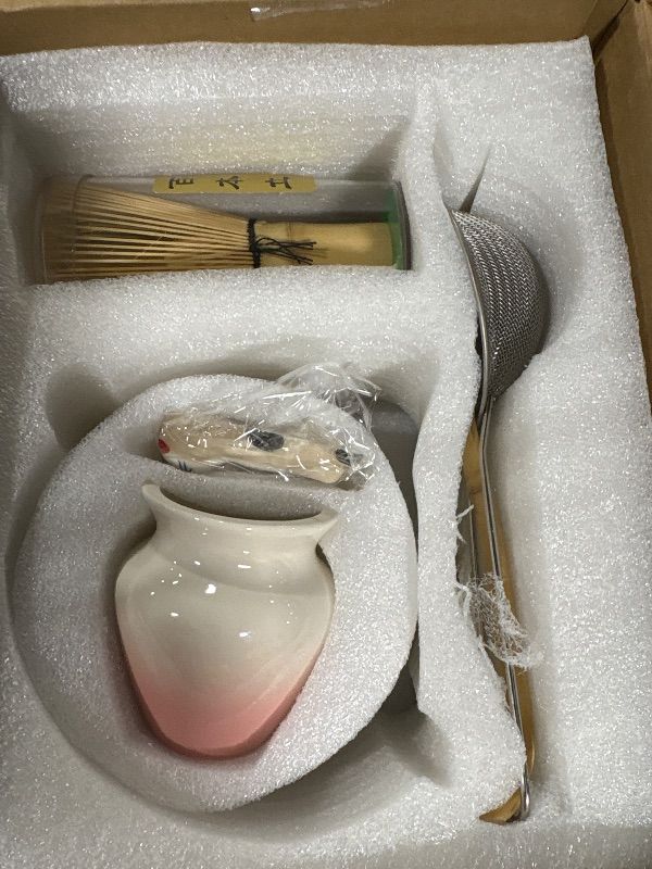 Photo 1 of **MISSING BOWL**
ECOLEMON Pink Matcha Kit, 6 Pcs Pink Matcha Whisk Set, Christmas Gift, Matcha Bowl with Spout(18 OZ) & Macha Whisk and Holder, Matcha Bowl and Whisk set, Gifts for Women, Macha Lovers, Anniversary