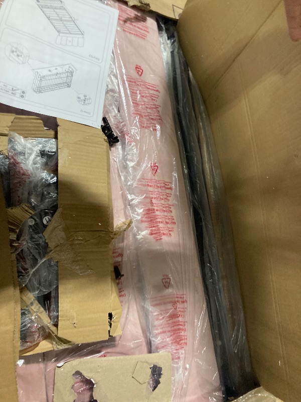 Photo 1 of ***HAS BEEN USED MAY BE MISSING SCREWS***IDEALHOUSE Twin Bed Frame with Storage Drawer and Headboard, Velvet Upholstered Twin Platform Bed Frame for Girls, Strong Wooden Slats Support, Noise-Free, Easy Assembly (Pink)