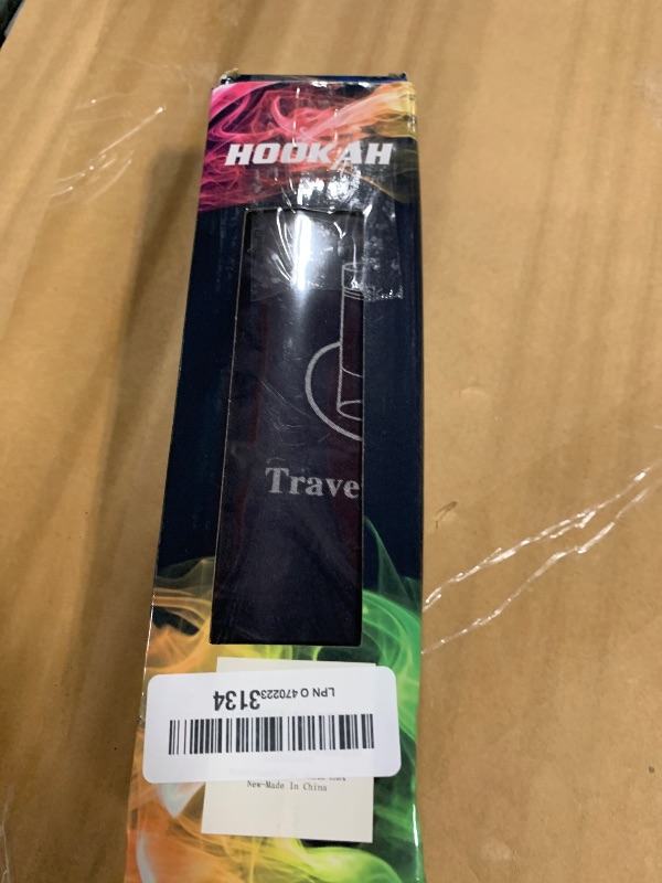Photo 1 of **MISSING PARTS**
Portable Hookah for Travel, Hookah set with Everything, Hookahs Pipe Single Shisha Kit, To Go Hooka Cup Mini Hokahs perfect for travel, Easy Assemble & Storage Hooka Set with Portable Bag