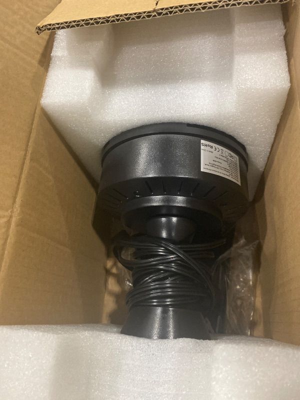 Photo 1 of *USED*
PBLALA Ceiling Fans with Lights,36" LED Fan Light Hanging with Hook,Plug in Ceiling Fan Light,Hook Type Ceiling Fan,40W,3000-6500k,Remote Control,Portable Fan for Camping Bed,Patios,(Black)