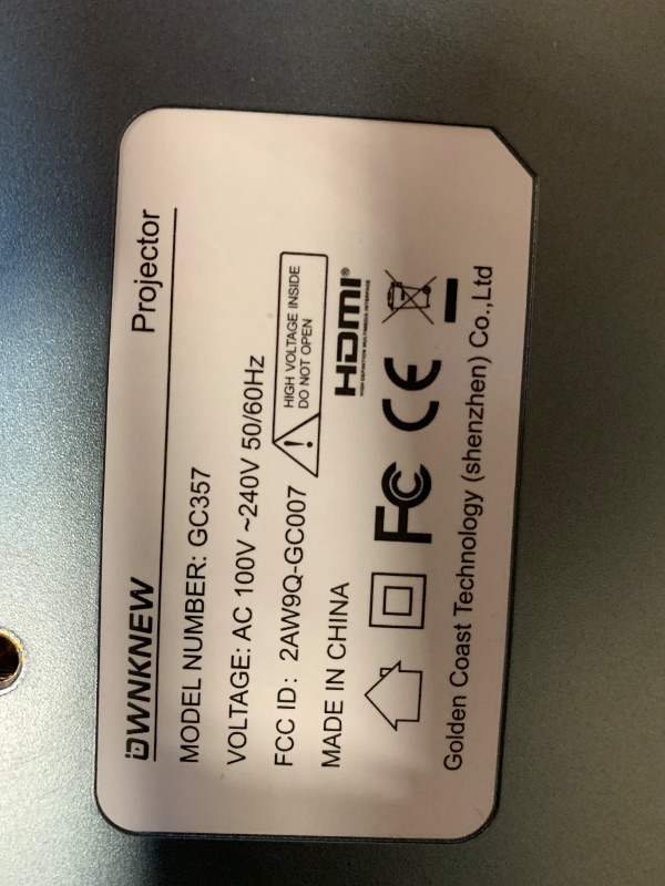 Photo 1 of [Compatible with Netflix & Dolby Audio] Smart Projector with WiFi6 and Bluetooth5.3, Electric Focus & Auto Keystone 4K Support, High Brightness Movie Projectors, Native 1080P Proyector Built-in Apps