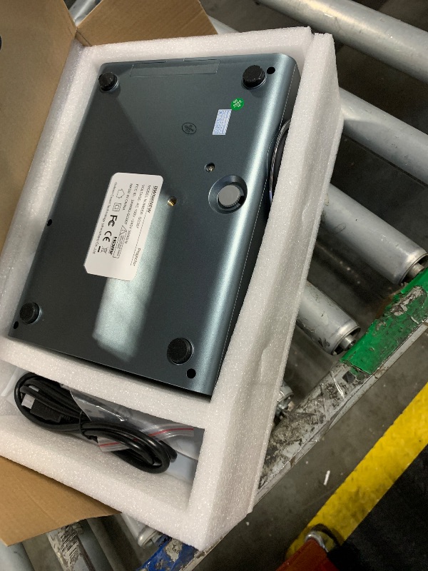 Photo 1 of [Compatible with Netflix & Dolby Audio] Smart Projector with WiFi6 and Bluetooth5.3, Electric Focus & Auto Keystone 4K Support, High Brightness Movie Projectors, Native 1080P Proyector Built-in Apps