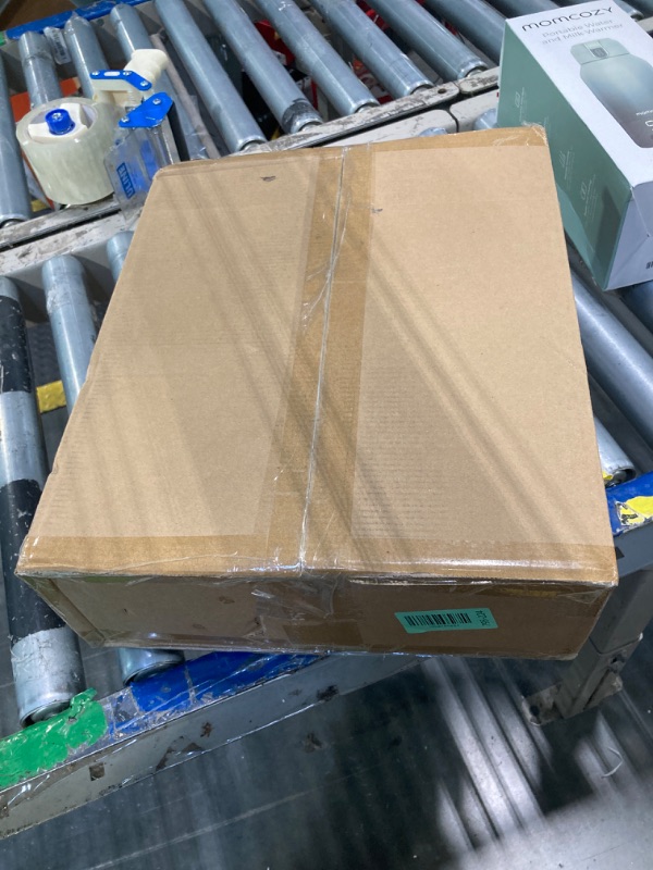 Photo 1 of ***MISSING PIECES*** 
Aycarzcy Corner bread box Bread Box for Kitchen Countertop - Corner Bread Storage Box 16.5" H, Premium Pine Wood with Glass Door, Perfect for Homemade Bread, Baguettes & Pastries (Brown)