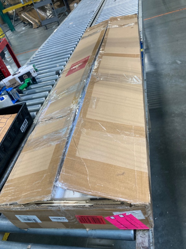 Photo 1 of ****FACTORY SEALED*****Lestar Glass Display Storage Cabinet with 5 Shelves 2 Doors, Floor Standing Curio Cabinets Tempered Glass Bookshelf Ample Storages Showcase for Living Room, Black