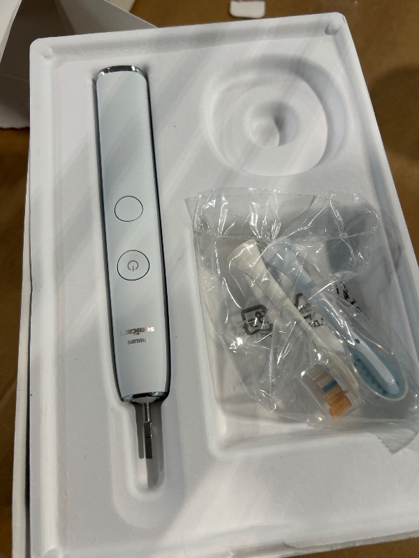 Photo 1 of Philips Sonicare DiamondClean Smart 9300 Electric Toothbrush, Sonic Toothbrush with App, Pressure Sensor, Brush Head Detection, 4 Brushing Modes and 3 Intensity Levels, White, Model HX9903/05