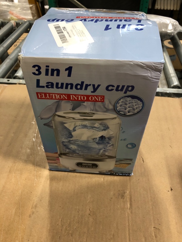 Photo 1 of 3L Portable Washing Machine,3 In 1 Portable Washer And Dryer Underwear Washing Machine,Mini Lavadora Portatil for Home, Apartment, Hotel, Camping & Travel(3L capacity)