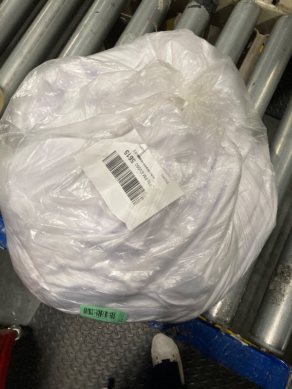 Photo 1 of Pureegg Rectangle Table Cloth 60" x 84" – 8 Packs, Durable Polyester Tablecloth Offers Reusable & Washable Protection, Ideal for Outdoor Party, Picnic, Wedding, Banquet and Birthday, White