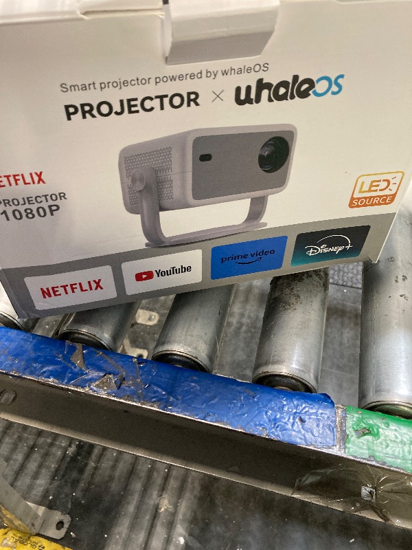 Photo 1 of [ AI Auto Focus] Portable Projector Native1080P Support 4K Parse WIFI6 5G Wireless 5.0 Bluetooth Android 13,300ANSI,360° Rotatable, Auto Keystone Correction Video Projecto