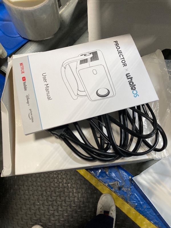 Photo 1 of [ AI Auto Focus] Portable Projector Native1080P Support 4K Parse WIFI6 5G Wireless 5.0 Bluetooth Android 13,300ANSI,360° Rotatable, Auto Keystone Correction Video Projecto