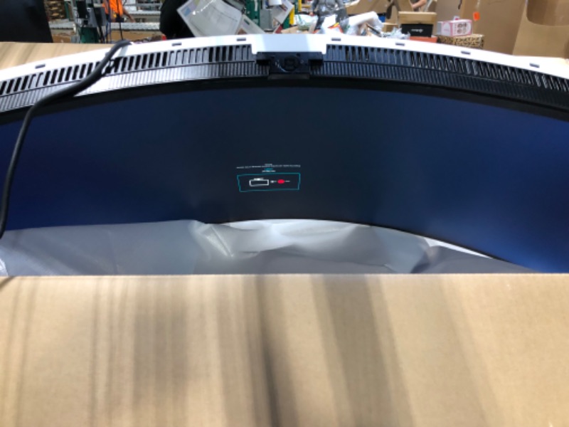 Photo 1 of SAMSUNG 57" Odyssey Neo G9 (G95NC) Series Dual 4K UHD 1000R Curved Gaming Monitor, 240Hz, 1ms with DisplayPort 2.1, Quantum Mini-LED, DisplayHDR 1000, AMD FreeSync Premium Pro, LS57CG952NNXZA