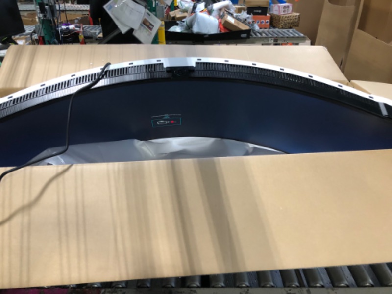 Photo 1 of SAMSUNG 57" Odyssey Neo G9 (G95NC) Series Dual 4K UHD 1000R Curved Gaming Monitor, 240Hz, 1ms with DisplayPort 2.1, Quantum Mini-LED, DisplayHDR 1000, AMD FreeSync Premium Pro, LS57CG952NNXZA