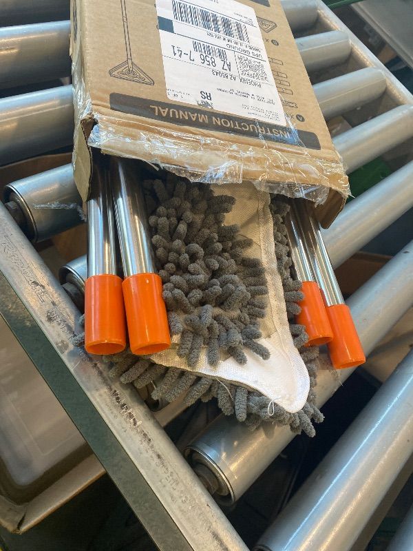 Photo 1 of **Missing**
NWGOF Wall Cleaner Mop with 79 Inches Long Handle, 360° Wall Washer Cleaner Tool for Walls/Ceiling Fans/Dust/Baseboard/Floors Clean, Ceiling Cleaner Tool Duster with Squeegee 6 Replacement Pads