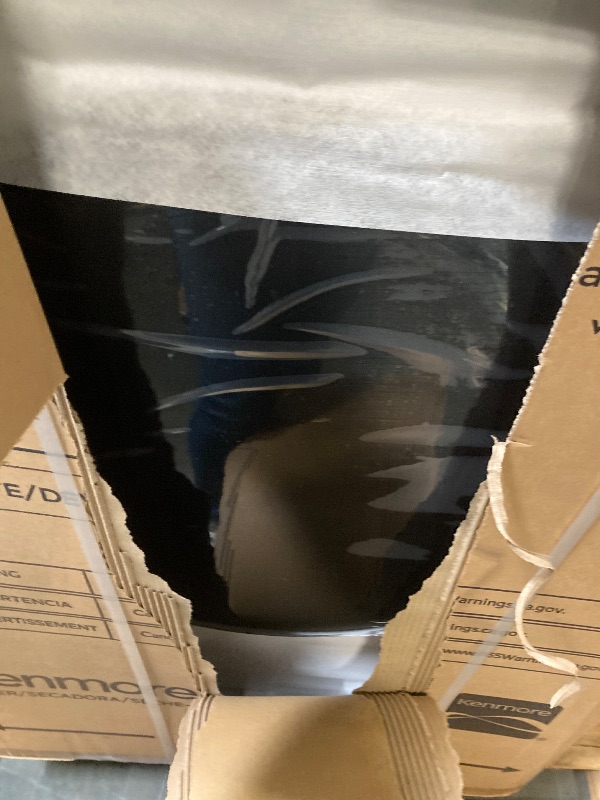 Photo 1 of ** FACTORY SEALED*** Kenmore 8.0 cu. ft. Front Load Electric Dryer with Wrinkle Guard & Accela Steam to Reduce Wrinkles, Static & Odors - Smart Sensor Drying - LED - ENERGY STAR Certified - White