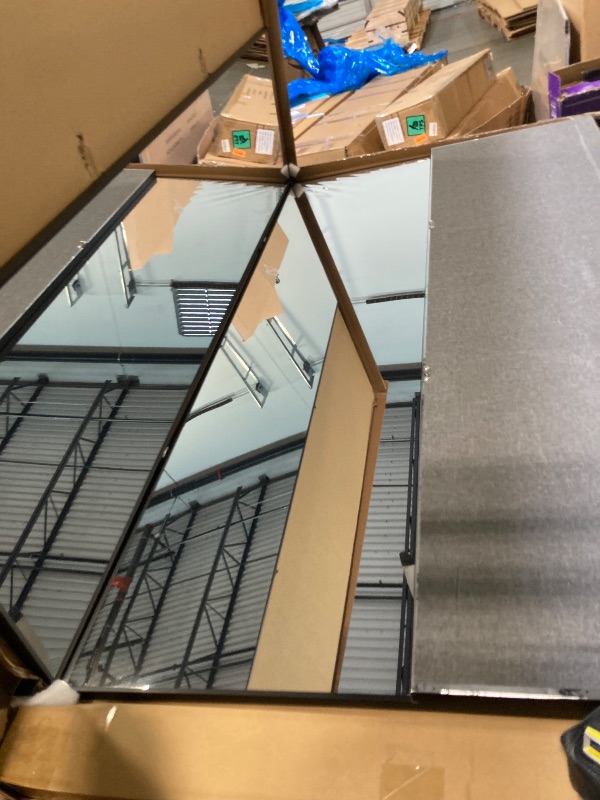 Photo 1 of ** SIMILAR ** *Delma Home Gym Mirror,48''x24''x2PCS Silver,Large Full Body Tempered Glass Frameless, Wall-Mounted for Gym, Yoga, Garage, Bedroom, Bathroom