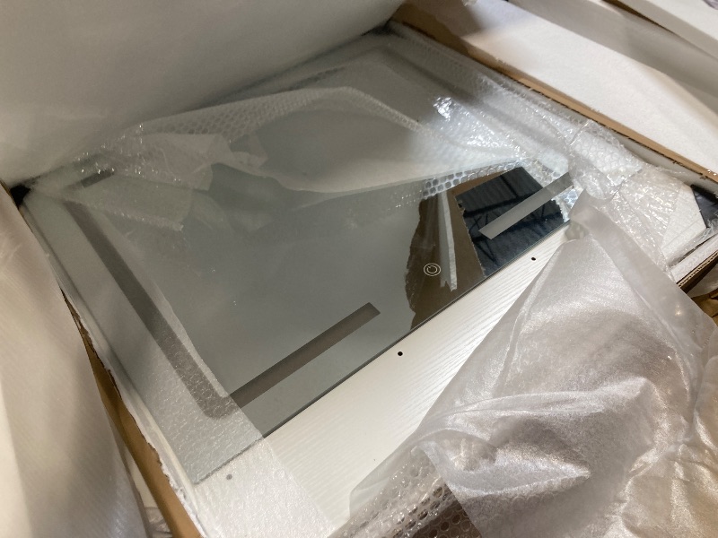 Photo 1 of ** SIMILAR *** Rovaurx 65" W Makeup Vanity Set with Mirror and 3-Color Lights, Large Vanity Table with 8 Drawers & Side Storage Shelf, Adjustable Width, Bedroom Dressing Table with Stool, for Women, White RSZT109WD