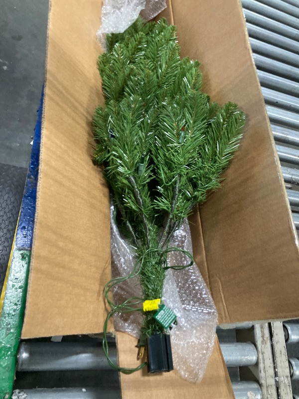 Photo 1 of ** similar *** Artificial Christmas Tree Stakes with Pine Branches, 19.6 inch Height Green Norfolk Christmas Cedar Trees with Ground Spikes,Indoor Outdoor Holiday Decor Ground Plugs