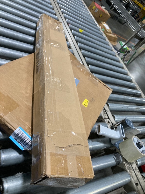 Photo 1 of ** SIMILAR **6x16 Frame Black & Gold Solid Wood Picture Frame Width 1.125 Inches | Interior Depth 0.375 Inches | Broderick Traditional Photo Frame Complete with UV Acrylic, Foam Board Backing & Hanging Hardware