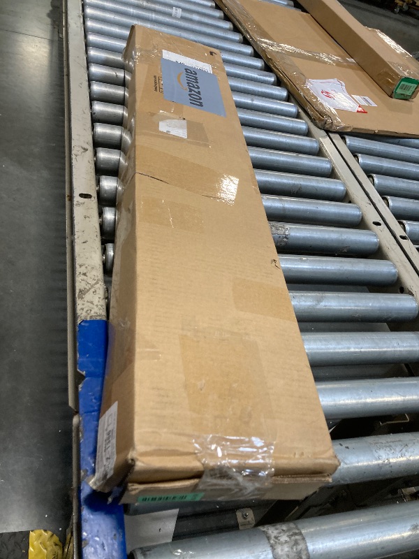 Photo 1 of ** USED/ UNTESTED *** Calyx INTERIORS Faux Wood Blinds with Classic Valance, Cordless, 2" Slat, 22.5" W x 36" H, Blinds for Indoor Windows, Room Darkening Window Blinds for Home Interior Windows and Doors, Pure White