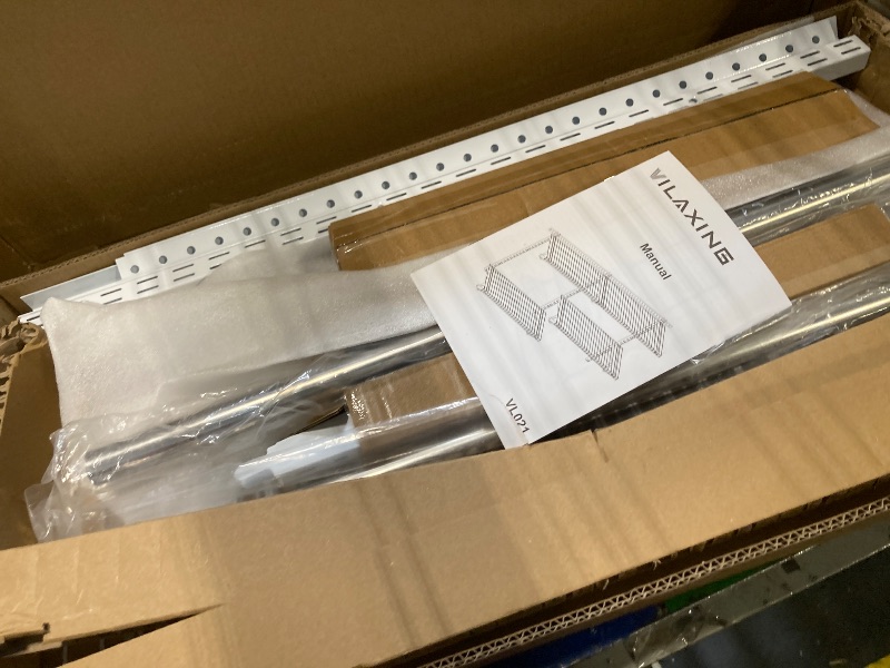 Photo 1 of ** SIMILAR ** Vilaxing Wire Closet Organizer System, Wall Mounted 6.5 Ft. Custom Closet Kit for Bedrooms, Adjustable Storage Shelves for Clothes, Shoes, and Handbags