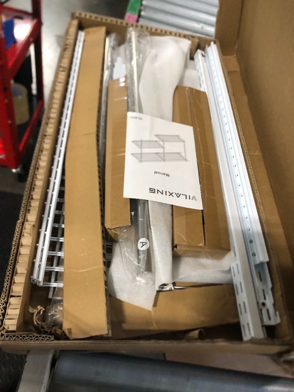 Photo 1 of ** SIMILAR ** Vilaxing Wire Closet Organizer System, Wall Mounted 6.5 Ft. Custom Closet Kit for Bedrooms, Adjustable Storage Shelves for Clothes, Shoes, and Handbags