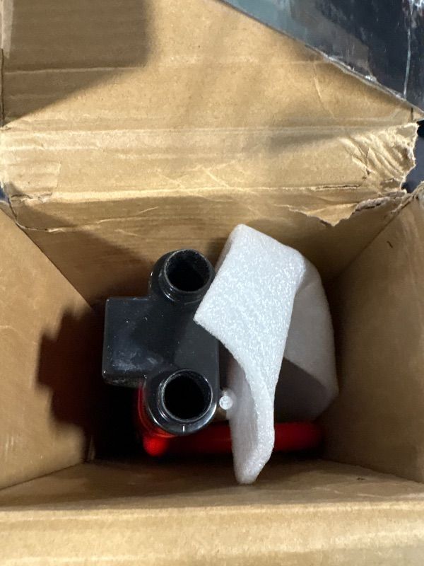 Photo 1 of **MISSING KEY**
Tevlaphee Steering Wheel Lock Anti-Theft Car Device Heavy Duty Security Car Lock Antitheft Locking Devices Great Deterrent Adjustable Car Wheel Lock Anti Theft for Vehicle Truck SUV with 3 Keys (Red)