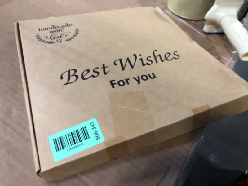 Photo 1 of **small damage**10.5'' Wooden Christmas Countdown Advent Calendar 2025 Day Until Xmas Decorations Wall Hanging Table Home Decor Welcome Door Sign Calendar Number Date Christian Holiday Gift HU-FR11-B