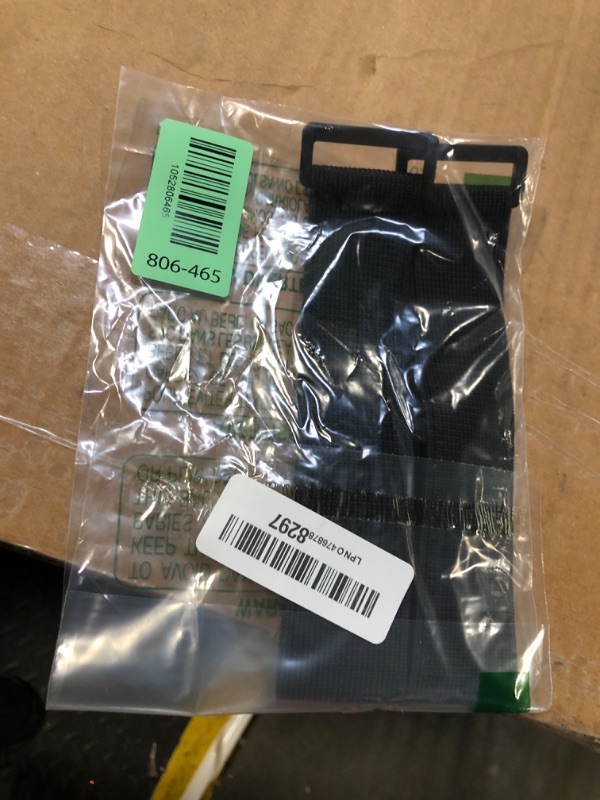 Photo 1 of **2 Pcs** Bicycle Pant Leg Straps Adjustable Cycling Ankle Safety Band Multipurpose Black Elastic Magic Fastening Belt with Buckle for Riding Climbing Fishing Outdoor Sports (1.5”x13.8”)