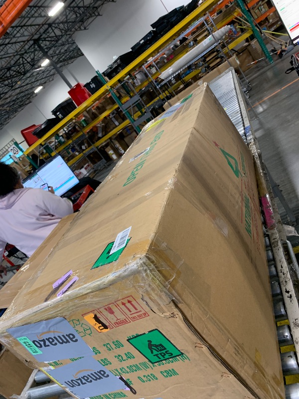 Photo 1 of ** PARTIAL SET**National Tree Company 9 ft Pre-Lit Dunhill Fir Artificial Christmas Tree, 900 LED Lights, 4,026 Tips, Foot Pedal, 10 Light Functions, Includes Stand, Green