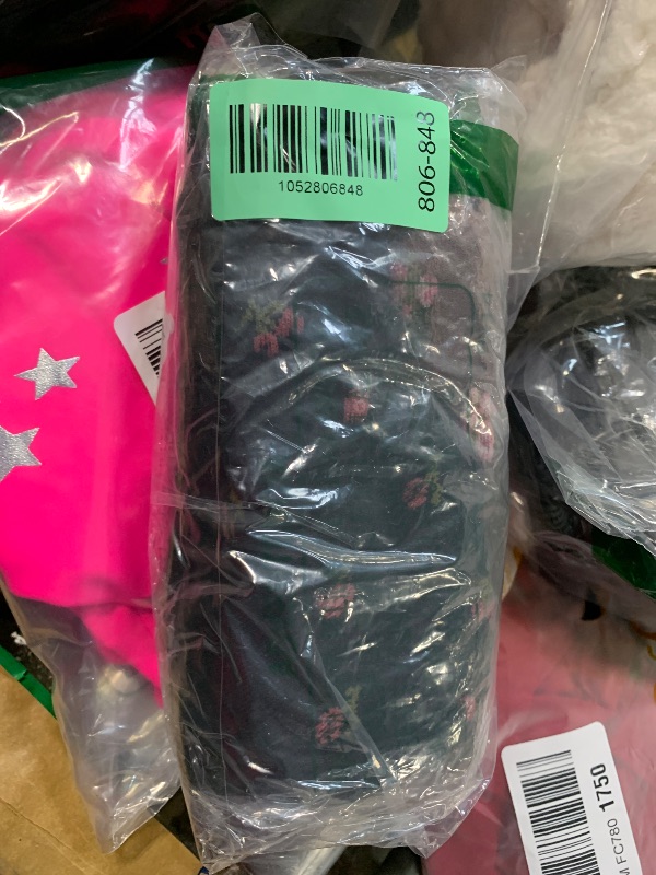 Photo 1 of **ONE PC**Jspupifip Women Ruffle Socks, 4 Pairs Floral Frilly Socks Casual Ankle Breathable Knit Cute Lettuce Floral Crew Sock Size 5-7