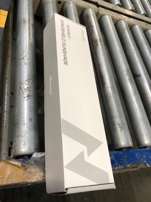 Photo 1 of [2025 Upgrade] Nmoiss Windshield Sun Shade Umbrella - [Vinyl Coating Heat Shield] Protect Car from Sun Rays & Heat Damage Keep Cool and Protect Interior, Spring Structure Edge Medium 56" L x 31" W