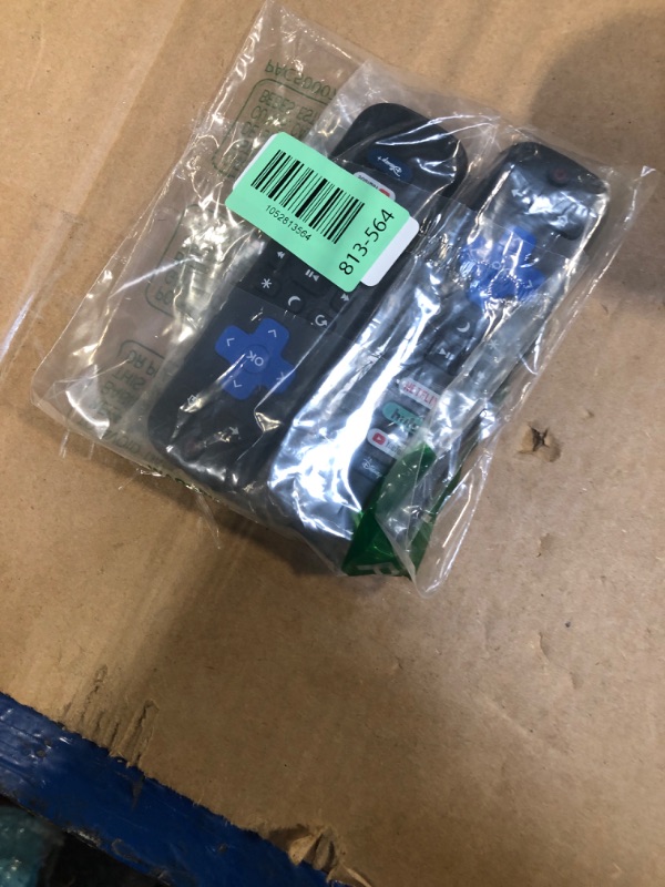 Photo 1 of (Pack of 2) Replacement Remote Control Only for Roku TV, Compatible for TCL Roku/Hisense Roku/Onn Roku/Sharp Roku/Element Roku/Westinghouse Roku/Philips Roku Smart TVs (Not for Roku Stick and Box)