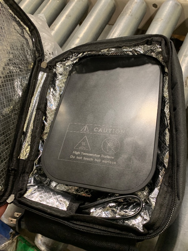 Photo 1 of ****SIMILAR ITEM**** HOTLOGIC Mini Heated Lunch Box- Portable Electric Food Warmer for Men and Women - Great for Work, Office, and Construction - Cook, Reheat, and Eat on the Go - 120V - Black
